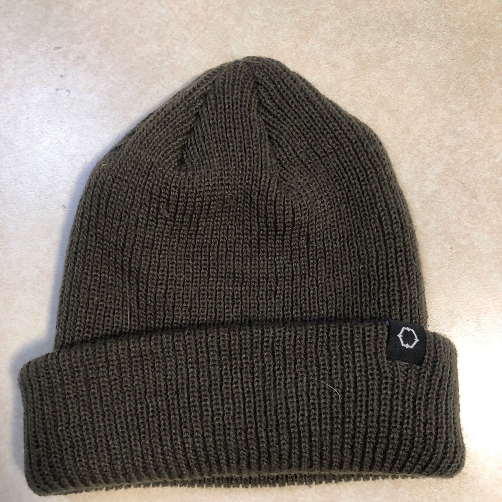 olive green empyre beanie